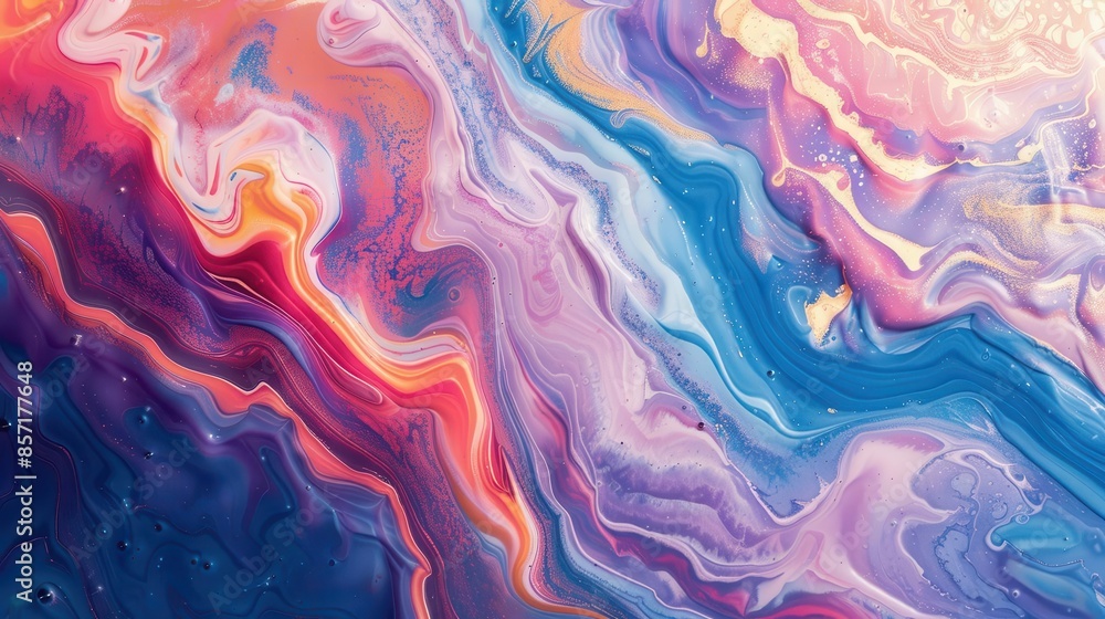 fluid art marble texture with acrylic paint in abstract mountain pattern abstract background fluid art marble texture with acrylic paint in abstract mountain pattern abstract background