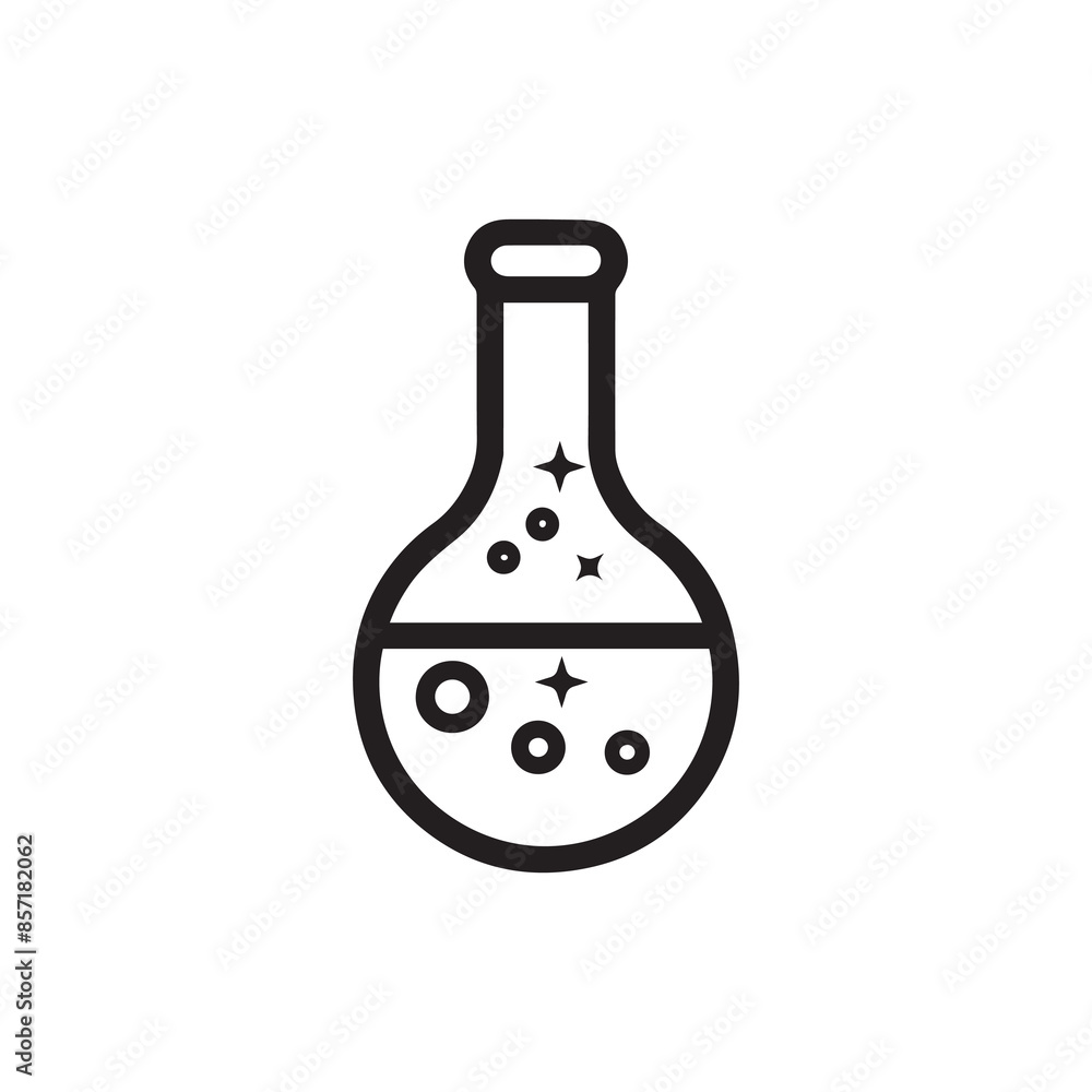 Chemical glass icon and science chemistry tube toxic medicine design. Chemical glass icon and science chemistry tube toxic medicine design.