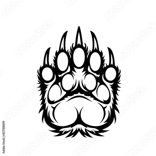 Bear Back Paw