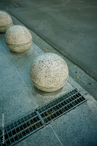 Canvas Print zen stones on the beach