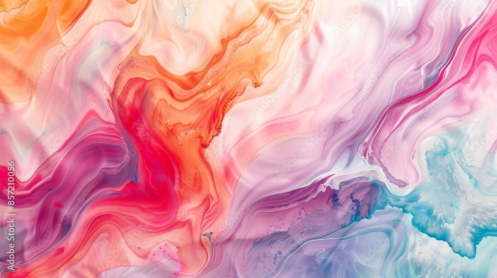 Multicolored marble ink. Abstract background with a marble pattern.
Multicolored marble ink. Abstract background with a marble pattern.