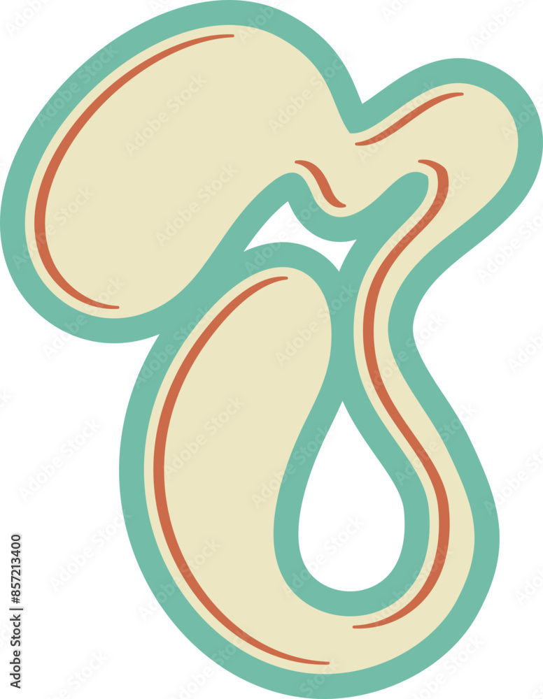 Abstract Liquid Lettering Alphabet Abstract Liquid Lettering Alphabet