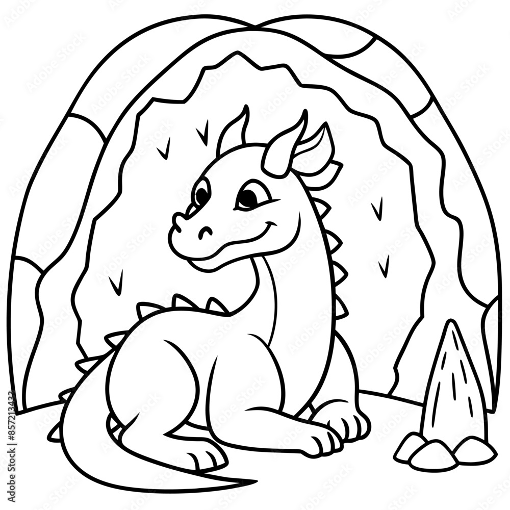 Fototapeta premium Mindfulness Coloring Book for Kids