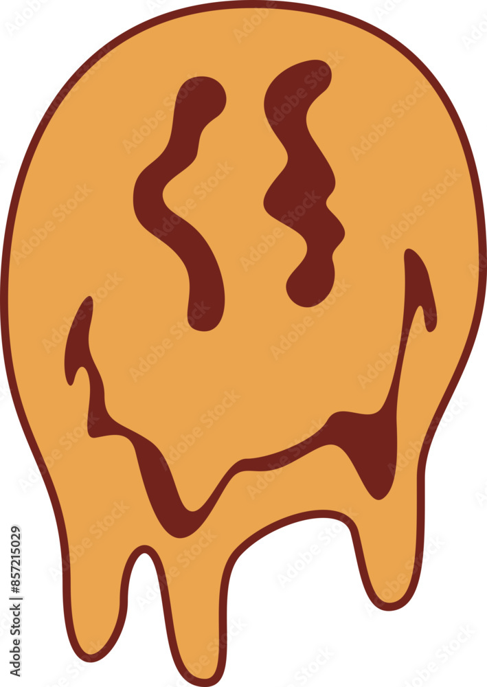 Melting Groovy Emoticon Element Melting Groovy Emoticon Element
