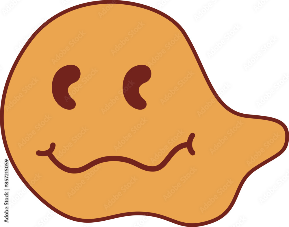Melting Groovy Emoticon Element Melting Groovy Emoticon Element