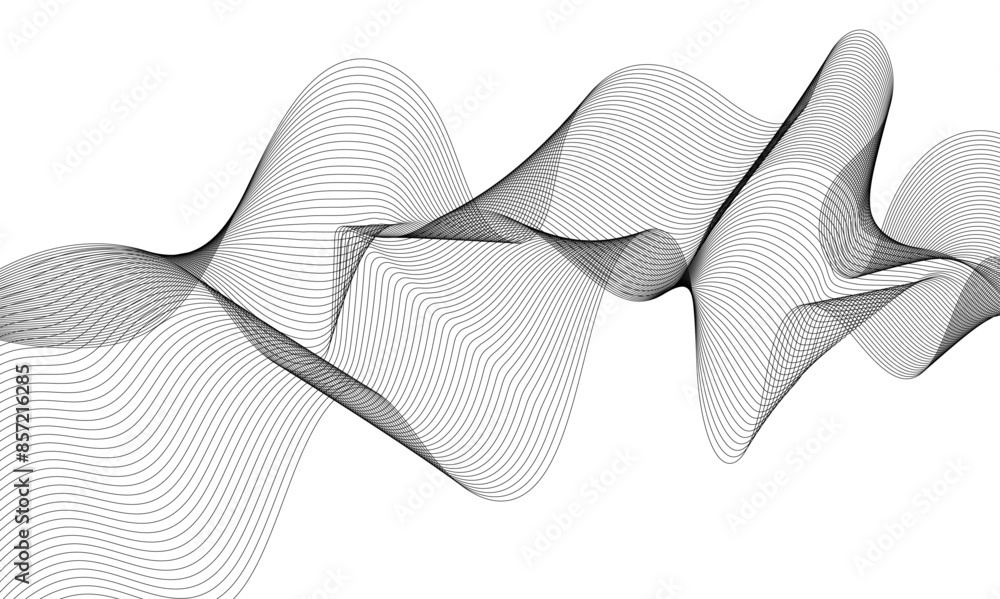 Abstract grey smooth element swoosh speed wave modern stream background. Abstract wave line for brochure, flyer, banner, template, wallpaper background with wave design. Abstract business wave lines. Abstract grey smooth element swoosh speed wave modern stream background. Abstract wave line for brochure, flyer, banner, template, wallpaper background with wave design. Abstract business wave lines.