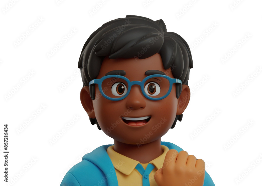 3d image of a boy for design, transparent background 3d image of a boy for design, transparent background