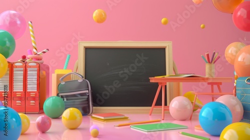 Blackboard for schools , Study desk for students