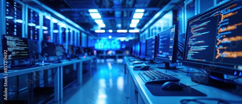 A tech lab dedicated to cybersecurity research