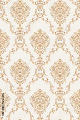 seamless damask wallpaper