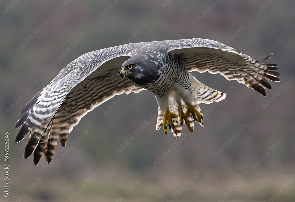 Fototapeta premium A close up of a Goshawk