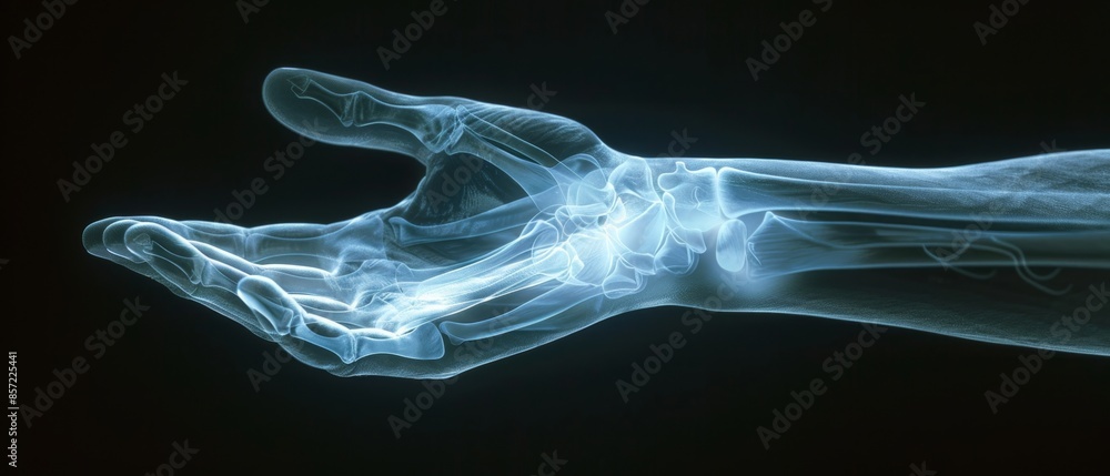 Radiographic Visualization of Hand Holding Heavy Object: Internal Structures and Injuries Revealed Radiographic Visualization of Hand Holding Heavy Object: Internal Structures and Injuries Revealed