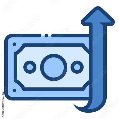income money salary increase icon