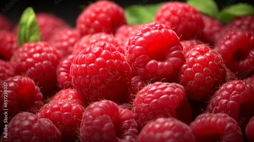 raspberries close up raspberries close up