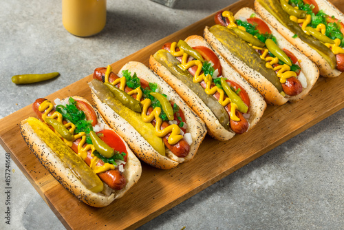 Plakat Chicago Style Hot Dogs