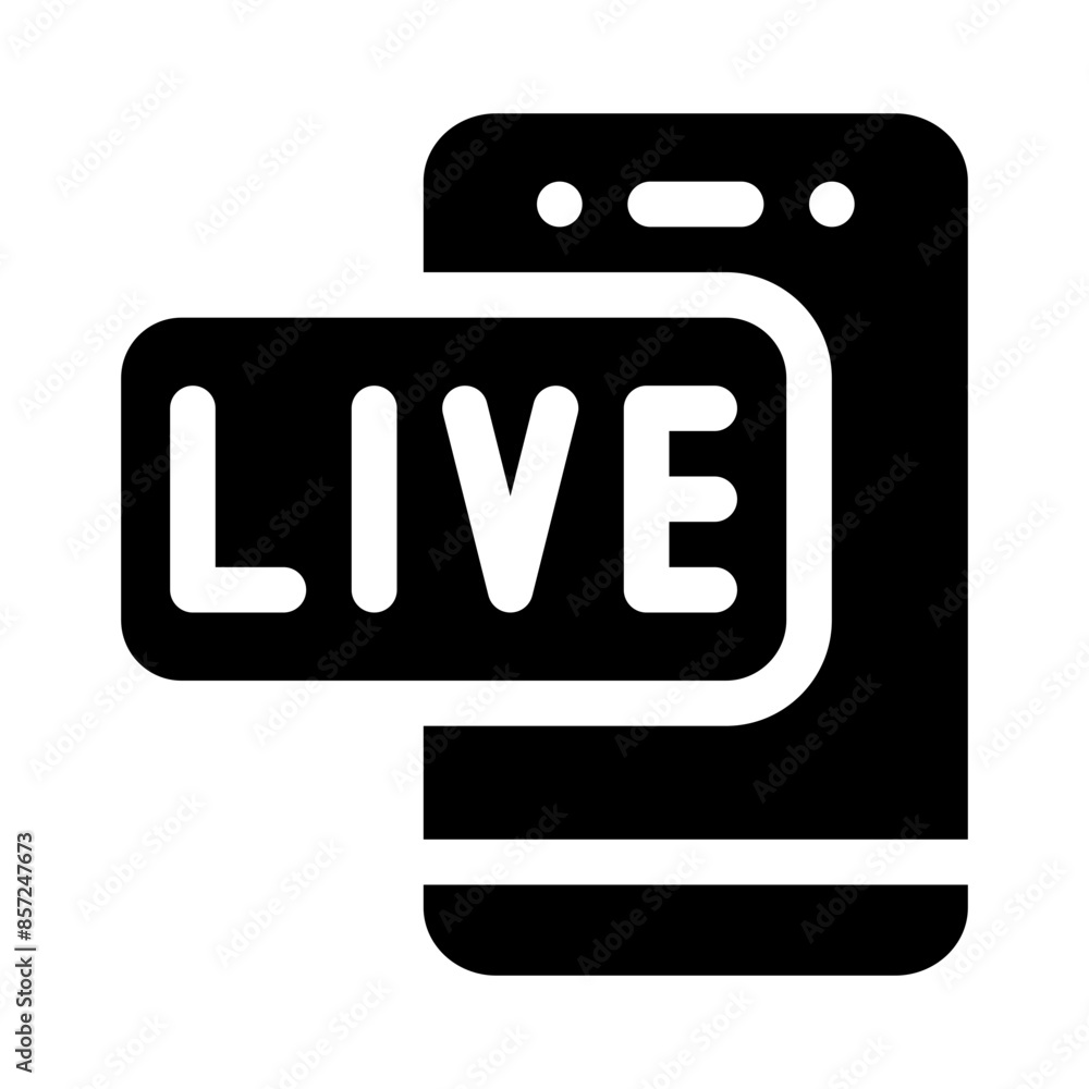 live glyph icon live glyph icon