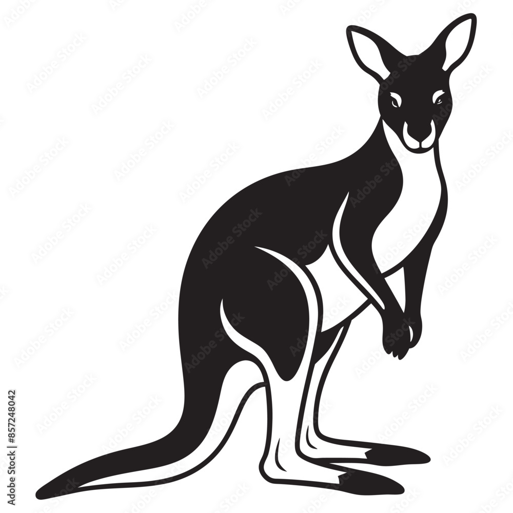 kangaroo illustration kangaroo illustration