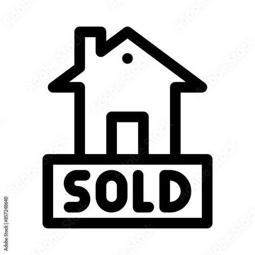 sold line icon