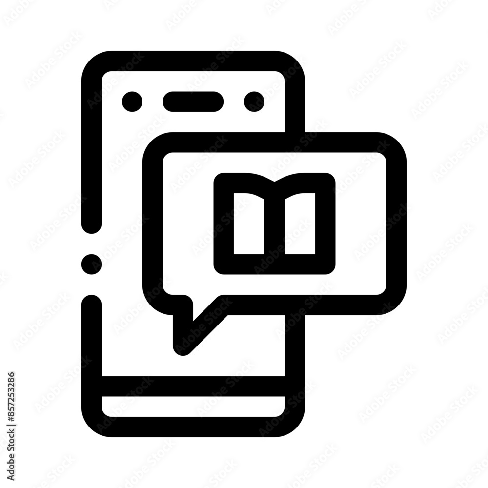 ebook line icon ebook line icon