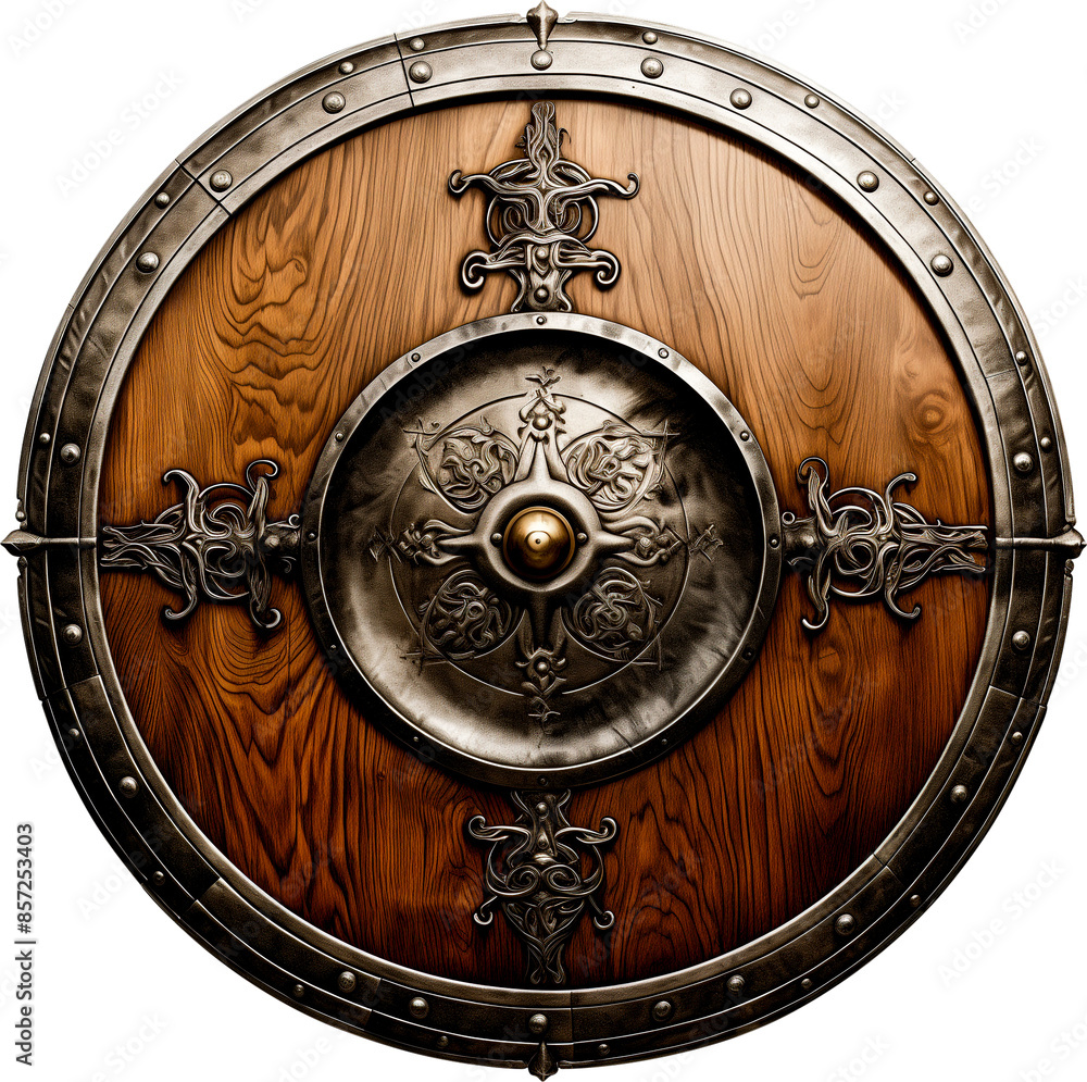 Naklejka premium medieval shield