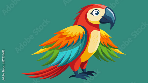 red and yellow macaw