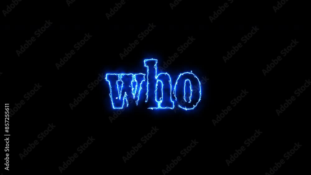 WHO is he with the blue walking saber effect WHO is he with the blue walking saber effect