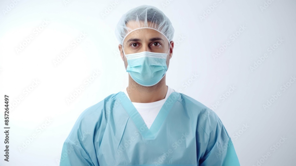 medical worker portrait close-up focus on eyes, surgeon doctor nurse medical staff medical worker portrait close-up focus on eyes, surgeon doctor nurse medical staff