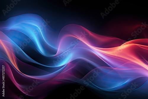 Color brush paint ribbon stroke swirl abstract splash background wave. Brush brushstroke color ribbon paint stroke flow shape wavy design paintbrush pen fluid rainbow element texture acrylic 3D line.