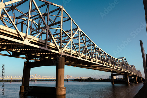 Canvas Print George Rogers Clark Memorial Bridge