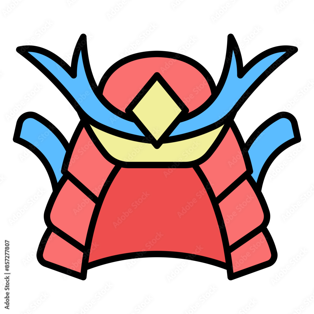 Samurai Helmet Filled Samurai Helmet Filled