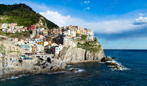 Manarola Village on Cliffside, Cinque Terre