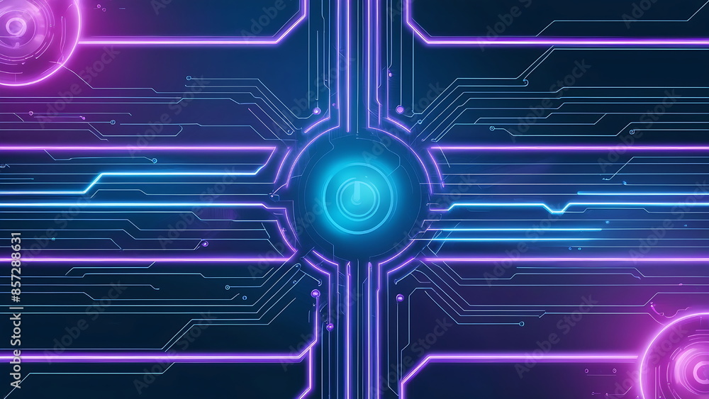 Obraz premium abstract technology background
