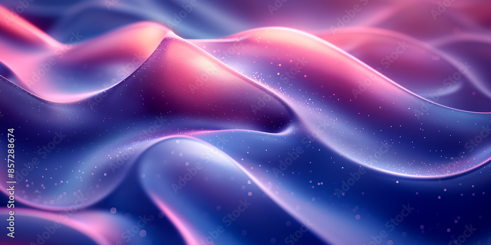 abstract background with purple blue gradient waves, Hi-tech material surface. abstract background with purple blue gradient waves, Hi-tech material surface.