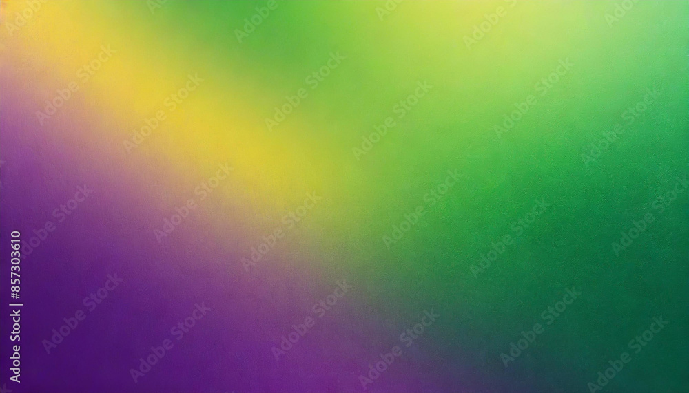 Obraz premium grainy green yellow purple gradient. cinematic retro vintage grunge pastel texture, background, wallpaper, cover banner for product presentation and copy space