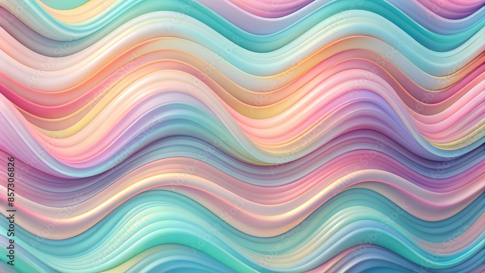 Abstract wavy background of pastel colours Abstract wavy background of pastel colours