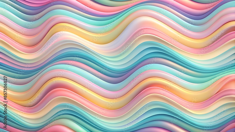 Abstract wavy background of pastel colours Abstract wavy background of pastel colours