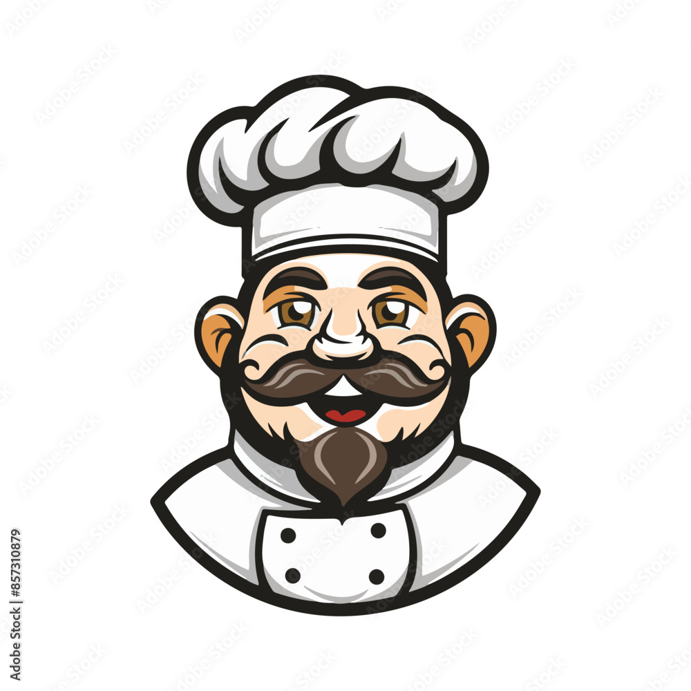 cartoon chef character for logo mascot restaurant cartoon chef character for logo mascot restaurant
