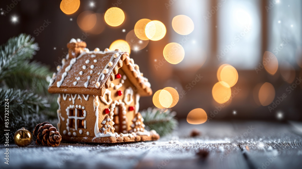 Tiny Gingerbread House Tiny Gingerbread House