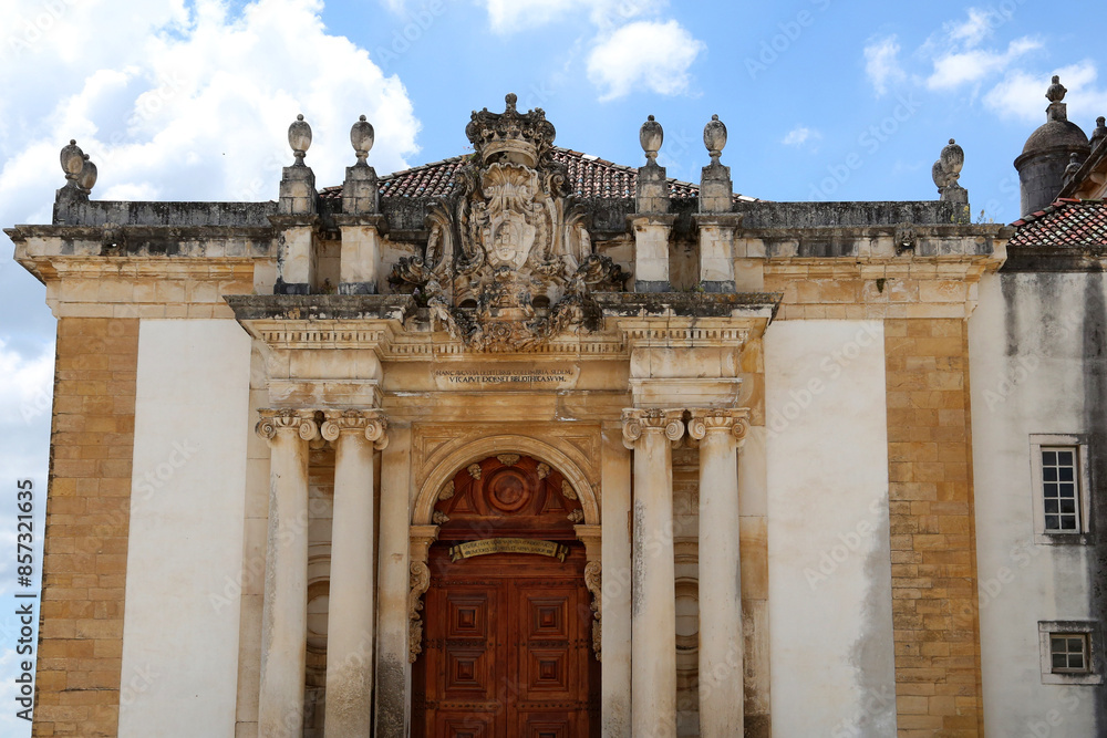 Fototapeta premium Architecture of the University of Coimbra, Coimbra, Portugal.