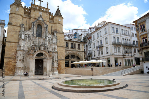 Santa Cruz Monastery (Monastery of the Holy Cross), Coimbra, Portugal.