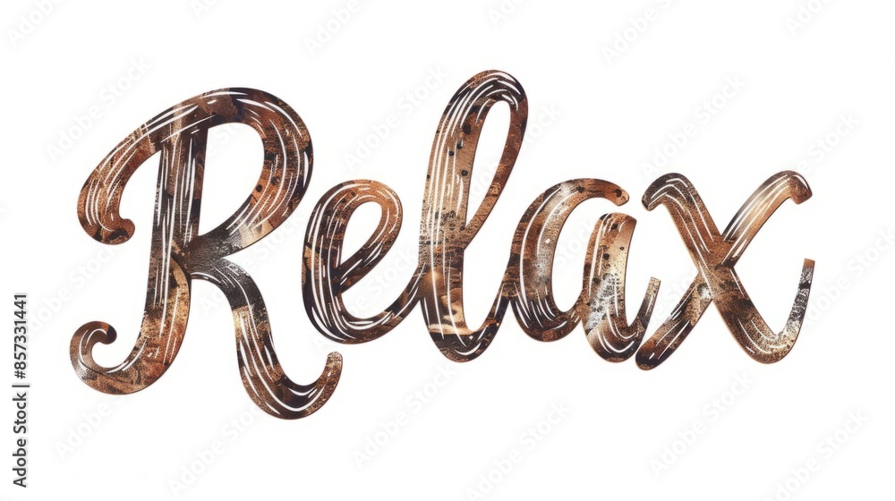 Stress Relief symbol created in Copperplate Calligraphy. Stress Relief symbol created in Copperplate Calligraphy.