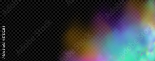 Background of an explosion of colorful smoke clouds.Multicolor fog with blue and yellow particles.Explosions of color powder.