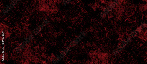Abstract red marble on black background. Dark grunge textured red concrete wall background. gray and red granite tiles floor on red background. gloomy black and red colors background for design.