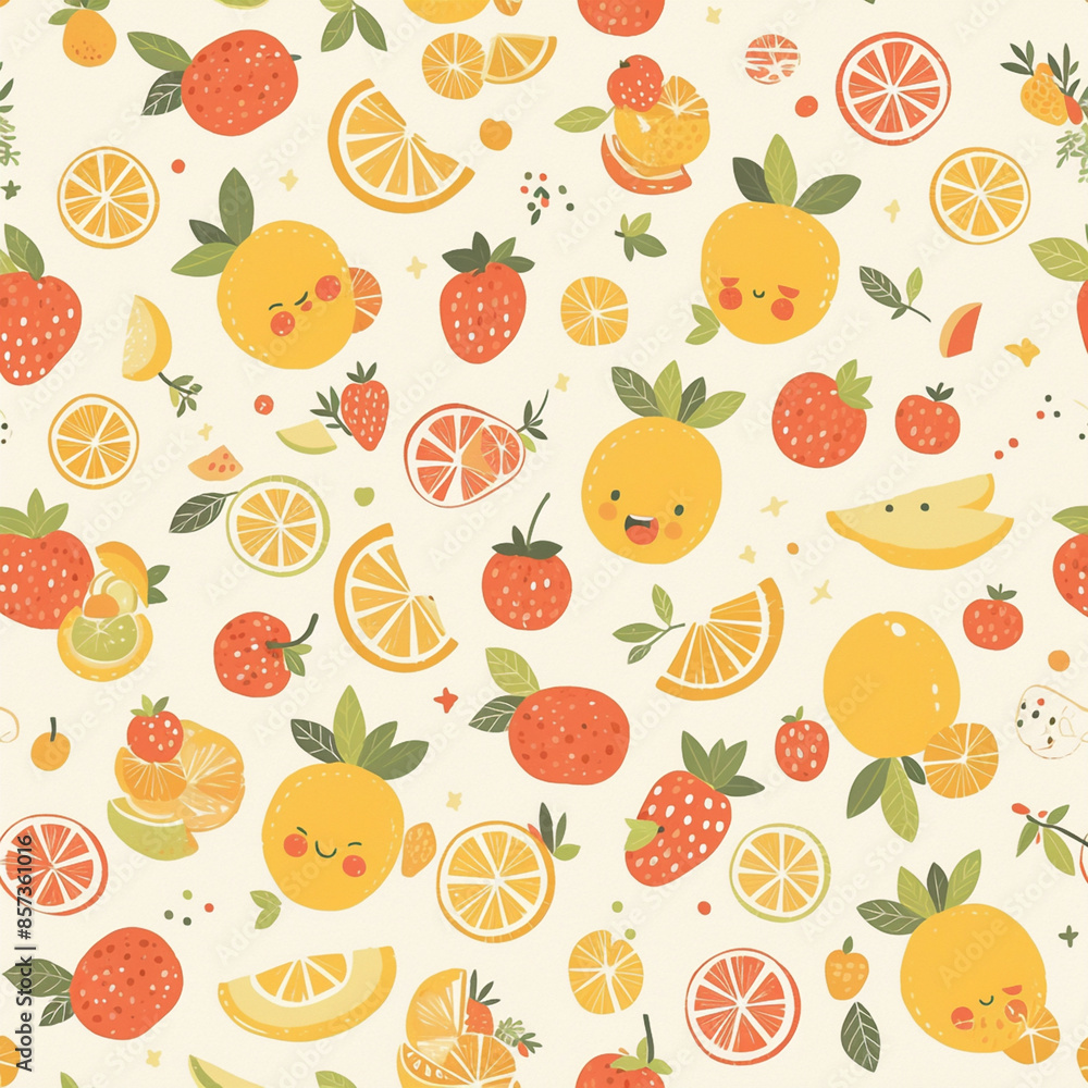 Fruit Seamless Patterns Fruit Seamless Patterns