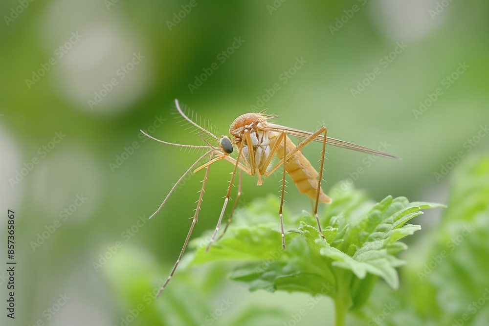 Mosquito created with Generative AI Technology, ai, generative Mosquito created with Generative AI Technology, ai, generative
