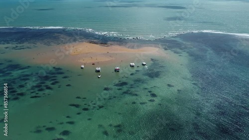 Wallpaper Mural the bluest beach in João Pessoa, red sand island (a praia mais azul de João Pessoa, ilha de areia vermelha) Torontodigital.ca