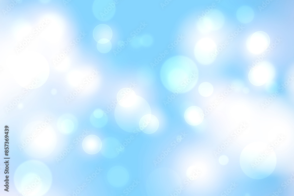Abstract blurred fresh vivid spring summer light delicate pastel blue turquoise white bokeh background texture with bright circular soft color lights. Card concept. Beautiful backdrop illustration. Abstract blurred fresh vivid spring summer light delicate pastel blue turquoise white bokeh background texture with bright circular soft color lights. Card concept. Beautiful backdrop illustration.