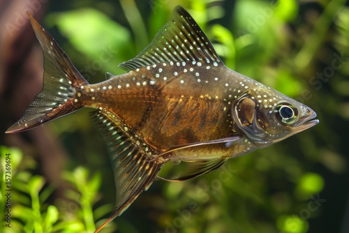 Spotted Hatchetfish from the Amazon photo
