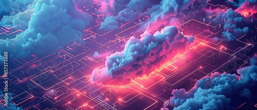 Wallpaper Mural Serverless computing benefits in cloud architecture Torontodigital.ca