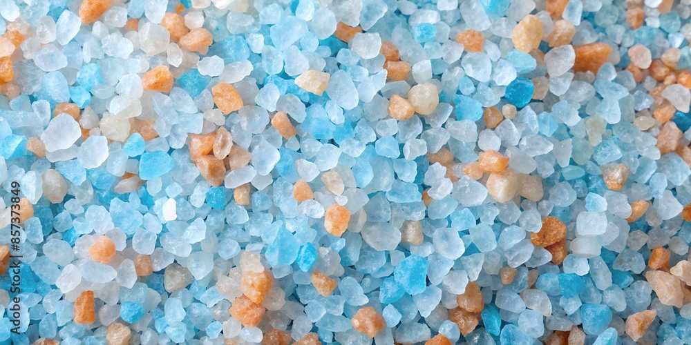 background of mineral bath salts close-up background of mineral bath salts close-up